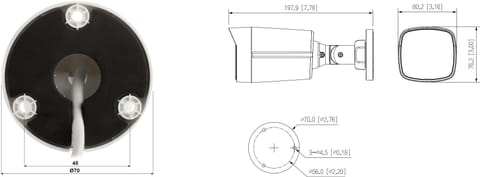 ⁨KAMERA IP IPC-HFW1239TL1-A-IL-0360B Smart Dual Light - 1080p 3.6 mm DAHUA⁩ w sklepie Wasserman.eu