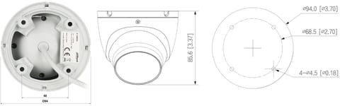 ⁨KAMERA IP IPC-HDW1639T-A-IL-0360B-S6 Smart Dual Light - 6 Mpx 3.6 mm DAHUA⁩ w sklepie Wasserman.eu