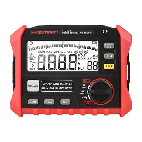 ⁨Ground resistance meter Habotest HT2302⁩ at Wasserman.eu