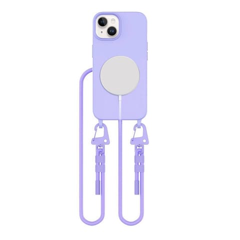 ⁨Etui IPHONE 15 Tech-Protect Magnecklace MagSafe lawendowe⁩ w sklepie Wasserman.eu