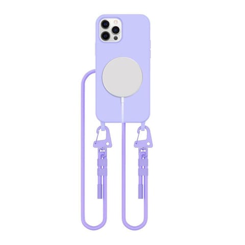 ⁨Etui IPHONE 12 / 12 PRO Tech-Protect Magnecklace MagSafe lawendowe⁩ w sklepie Wasserman.eu