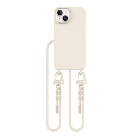 ⁨Etui IPHONE 15 Tech-Protect Magnecklace MagSafe Cosmic Latte⁩ w sklepie Wasserman.eu