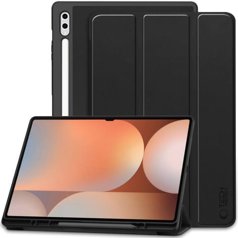 ⁨Etui SAMSUNG GALAXY TAB S8 ULTRA / S9 ULTRA / S10 ULTRA 14.6 Tech-Protect SC Pen czarne⁩ w sklepie Wasserman.eu