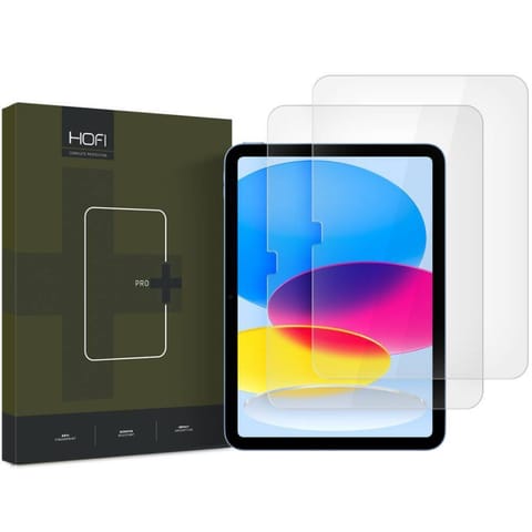 ⁨Szkło Hartowane APPLE IPAD 10.9 (10GEN) HOFI Glass Pro+ 2-pack Clear⁩ w sklepie Wasserman.eu