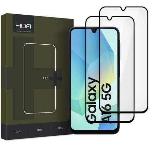 ⁨Szkło Hartowane SAMSUNG GALAXY A16 HOFI Glass Pro+ 2-pack czarne⁩ w sklepie Wasserman.eu