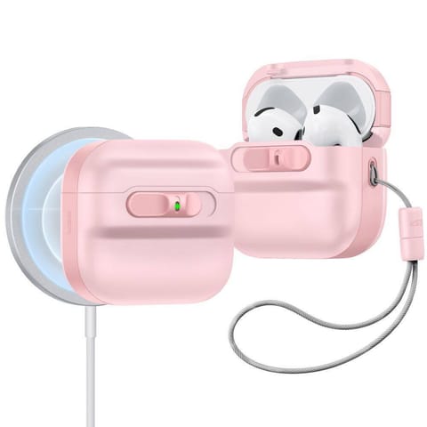 ⁨Etui APPLE AIRPODS 4 ESR Pulse Halolock Magsafe różowe⁩ w sklepie Wasserman.eu