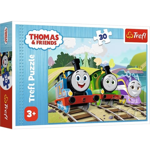 ⁨Puzzle 30 elements Happy Thomas Thomas and Friends⁩ at Wasserman.eu