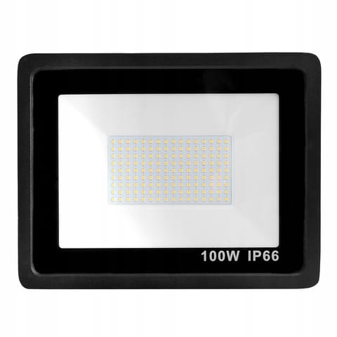 NAŚWIETLACZ HALOGEN BEZ CZUJNIKA 100W B.NEUTRALNA 4000K w sklepie Wasserman.eu