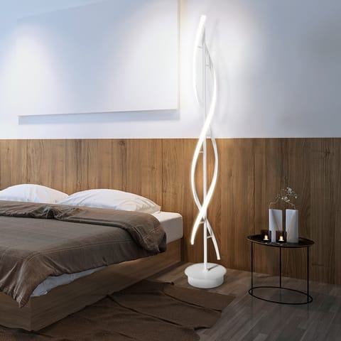 LAMPA STOJĄCA TREND BIAŁA 70W + PILOT DL-F10 w sklepie Wasserman.eu