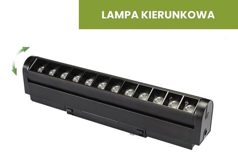 ⁨Lampa magnetyczna Ultra Slim DDCX35-ZD12B 12W 3000K⁩ w sklepie Wasserman.eu