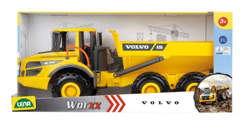 ⁨Articulated hauler Volvo A25G box Worxx⁩ at Wasserman.eu