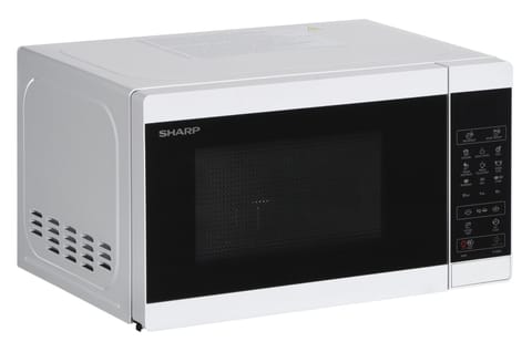 Sharp YC-MG02E-W microwave Countertop 20 L 800 W Blue, White at Wasserman.eu