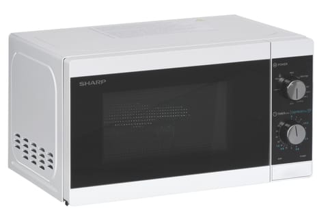 ⁨Sharp YC-MG01E-W microwave Countertop Grill microwave 20 L 800 W Black, White⁩ at Wasserman.eu