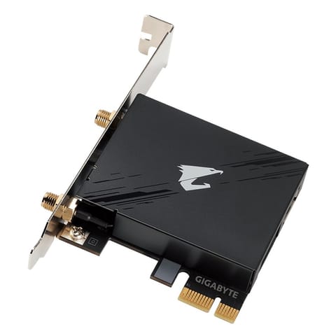 GIGA GC-WBAX210 Wi-Fi 6E i Bluetooth 5.2 (PCIe x1) Sprzedaż detaliczna w sklepie Wasserman.eu