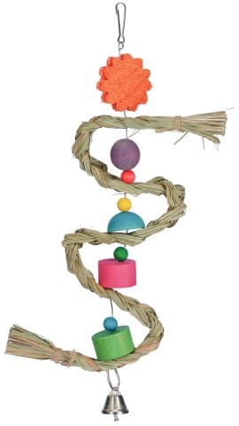 ⁨KERBL Bird Toy with String - 36x14 cm⁩ at Wasserman.eu