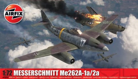 ⁨Plastic model Messerschmitt Me 262A-1a/2a 1/72⁩ at Wasserman.eu