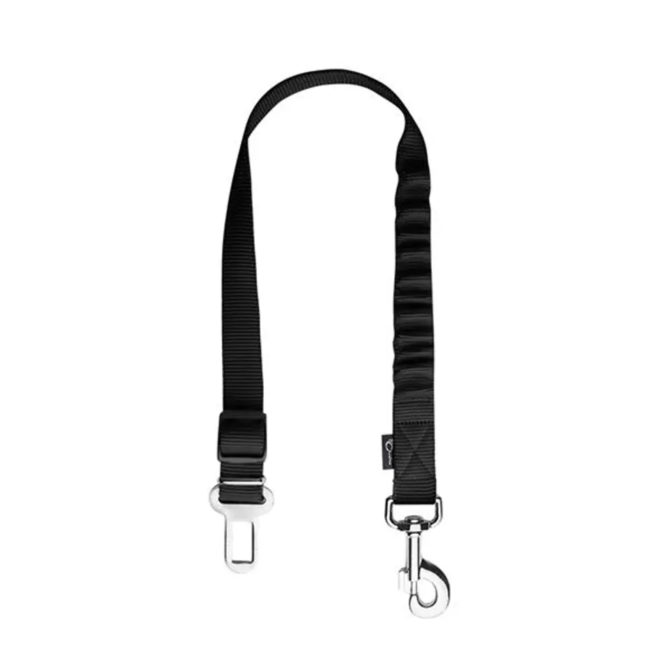 ⁨CHABA Seat belt with shock absorber black - 25⁩ at Wasserman.eu