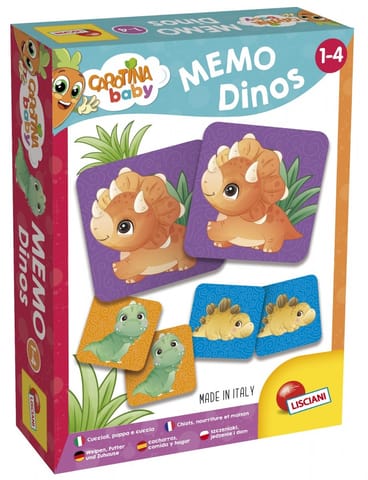 ⁨Memory game Carotina Baby Memo Dinos⁩ at Wasserman.eu