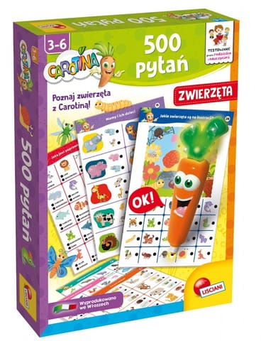⁨Gra Carotina 500 pytań - Zwierzęta⁩ w sklepie Wasserman.eu