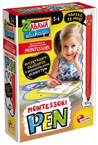 ⁨Zestaw Montessori Długopis z 32 tabliczkami⁩ w sklepie Wasserman.eu