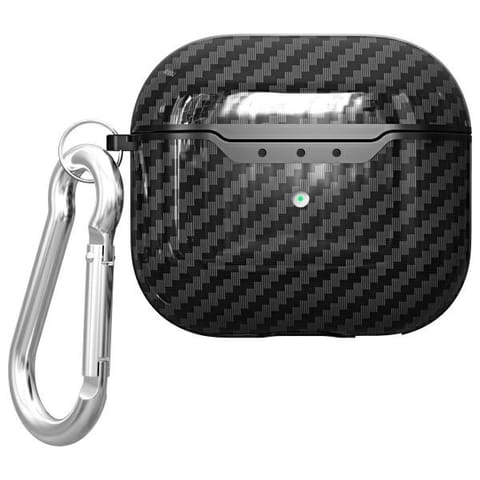 ⁨Beline AirPods Carbon Cover Air Pods 4 czarny/black⁩ w sklepie Wasserman.eu