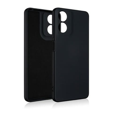 ⁨Beline Etui Silicone Motorola Moto G04G04s/E14 4G czarny/black⁩ w sklepie Wasserman.eu