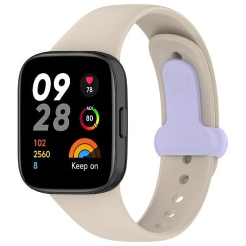 ⁨Beline pasek Redmi Watch 3beżowy/beige⁩ w sklepie Wasserman.eu
