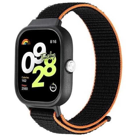 ⁨Beline pasek Redmi Watch 4               czarno-pomarańczowy/blak-orange⁩ w sklepie Wasserman.eu