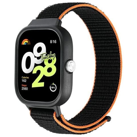 ⁨Beline pasek Redmi Watch 4                czarno-pomarańczowy/blak-orange⁩ w sklepie Wasserman.eu