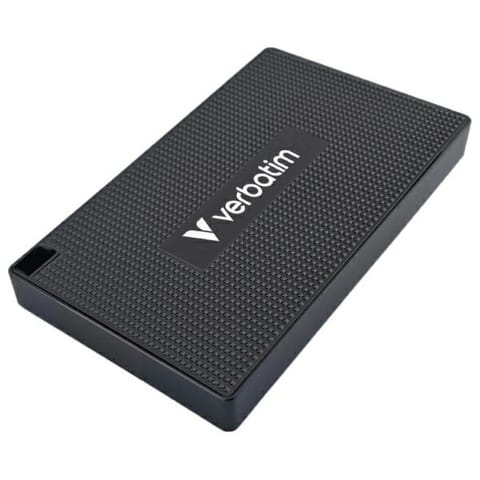 ⁨Verbatim Metal Mini SSD 512GB USB-C 3.2 Gen 2x2 External SSD black⁩ at Wasserman.eu