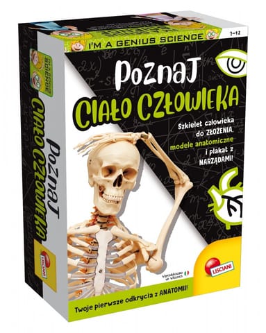 ⁨Science set Im a Genius Get to know the human body⁩ at Wasserman.eu