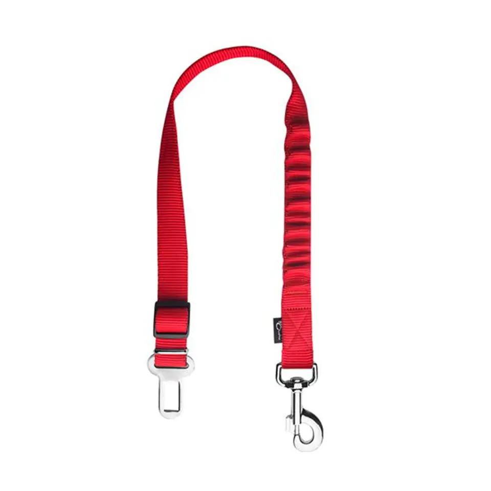 ⁨CHABA Seat belt with shock absorber red - 25⁩ at Wasserman.eu