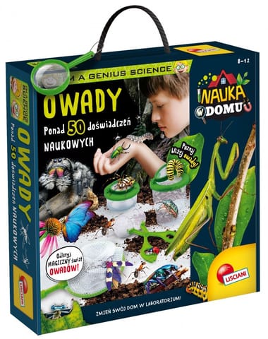 ⁨Zestaw naukowy Im a Genius Nauka w domu - Owady⁩ w sklepie Wasserman.eu