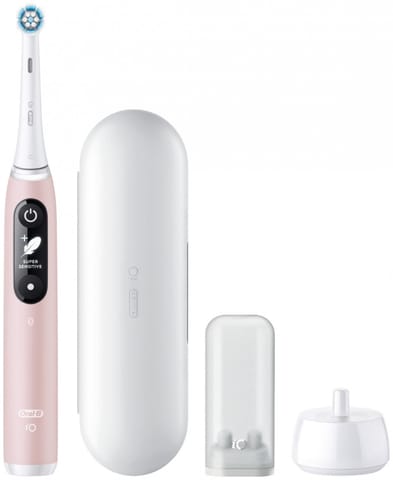 ⁨Oral-B iO6 Pink electric toothbrush⁩ at Wasserman.eu