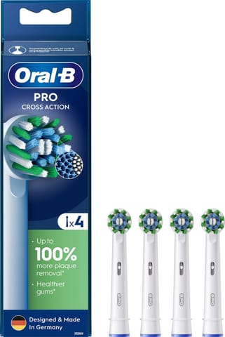 ⁨Braun Końcówki Oral-B EB50RX CrossAction 4 szt.⁩ at Wasserman.eu