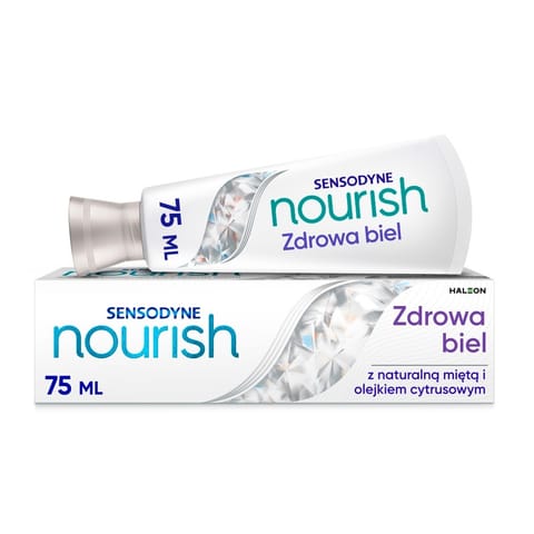 ⁨SENSODYNE Nourish Pasta do zębów - Healthy White 75 ml⁩ w sklepie Wasserman.eu