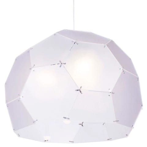 ⁨Lampa wisząca DOME półtransparentna 80 cm (Kolor czarno bursztynowy)⁩ w sklepie Wasserman.eu