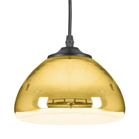 ⁨Pendant lamp VICTORY GLOW S gold 17 cm (amber color)⁩ at Wasserman.eu