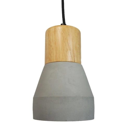 ⁨Lampa wisząca CONCRETE szary beton 12 cm (Kolor Szary)⁩ w sklepie Wasserman.eu