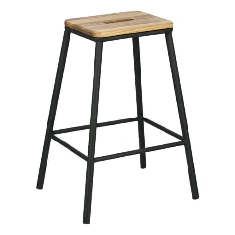 ⁨Seattle Black Bar Stool⁩ at Wasserman.eu