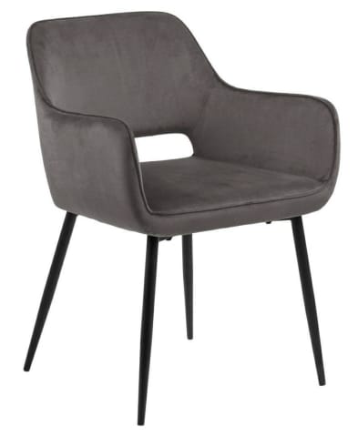 ⁨RANJA dining chair grey⁩ at Wasserman.eu