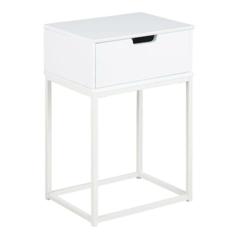 ⁨Mitra Nightstand White⁩ at Wasserman.eu