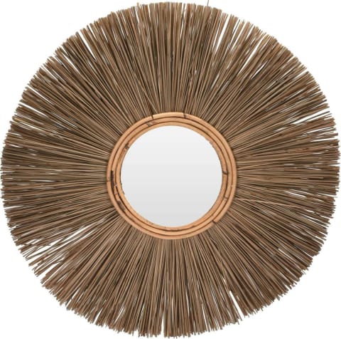 ⁨Kubul mirror 66cm natural⁩ at Wasserman.eu