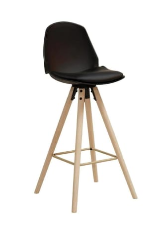 Bar stool I_Oslo black at Wasserman.eu