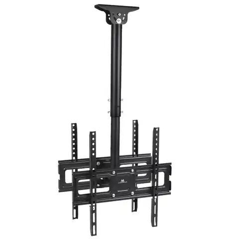 ⁨Ceiling mount for TVs - double Maclean, VESA 400x400, 32"-50", distance from ceiling 717-1017mm, max 35kg, MC-944⁩ at Wasserman.eu