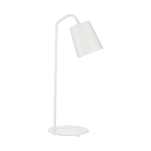 ⁨Lampa stołowa ZEN T biała 56 cm (Kolor biały satynowy)⁩ w sklepie Wasserman.eu