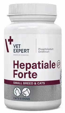 ⁨Hepatiale Forte małe psy i kot  40 kapsułek⁩ w sklepie Wasserman.eu