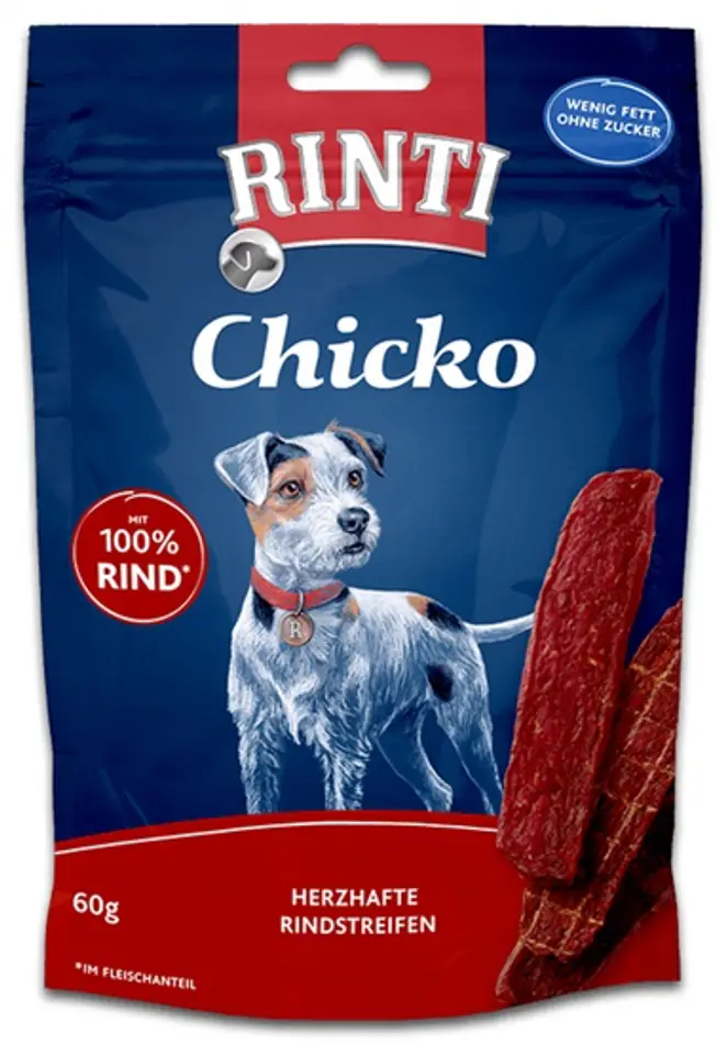 ⁨Rinti Extra Chicko Rind - beef 60g⁩ at Wasserman.eu