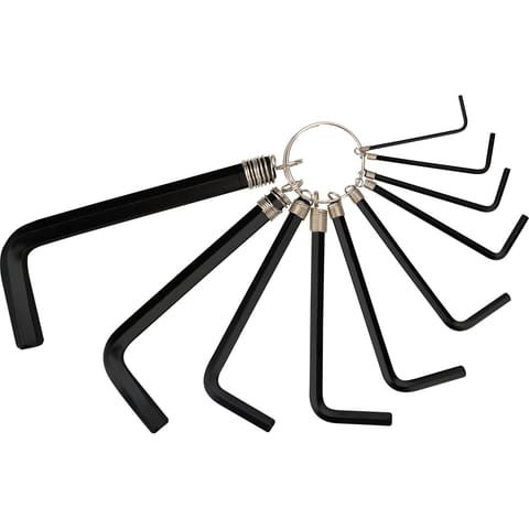 ⁨Hexagon wrenches 1.5-10 mm, set of 10 pcs.⁩ at Wasserman.eu
