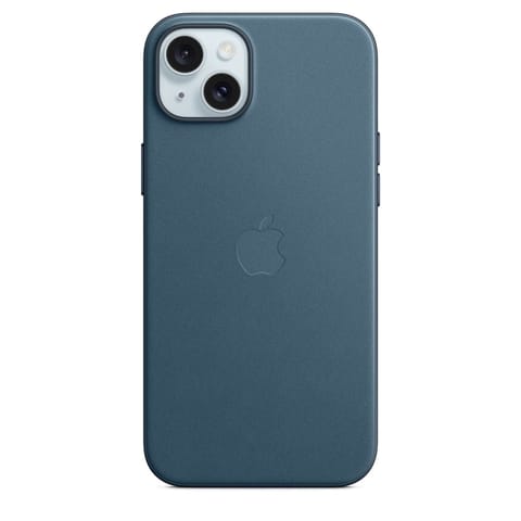 ⁨Apple iPhone 15 Plus FineWoven Case with MagSafe - Pacific Blue⁩ at Wasserman.eu